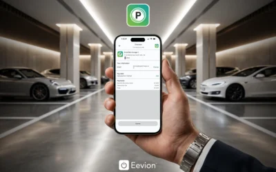 Succès de la recharge de VE : Eevion pour Parkedin™ par Precise ParkLink
