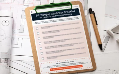 What Large-Scale Property Owners Need to Get Ready for EV Charging